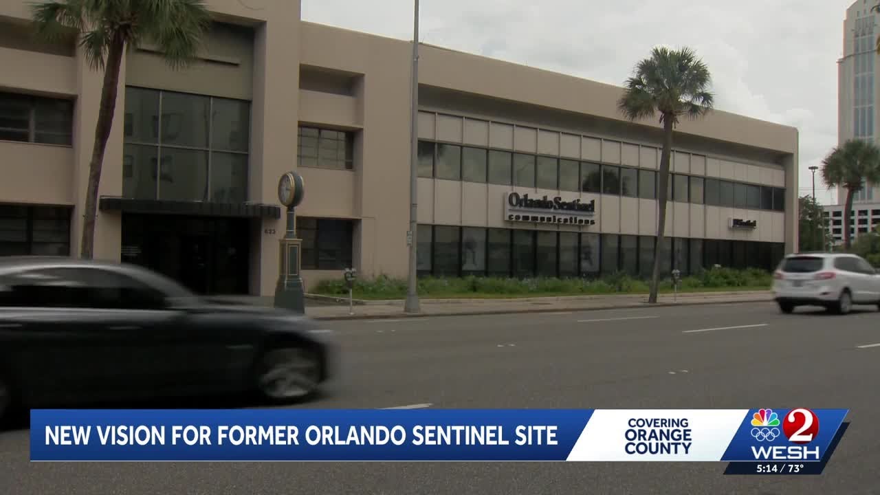 New vision for former Orlando Sentinel site in downtown Orlando
