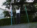 Reverse grip 40 Muscle Ups,13 Chin ups　成嶋武の逆手マッスルアップ40回、逆手懸垂13回