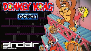 Donkey Kong (Ocean) - Quick Look - ZX Spectrum