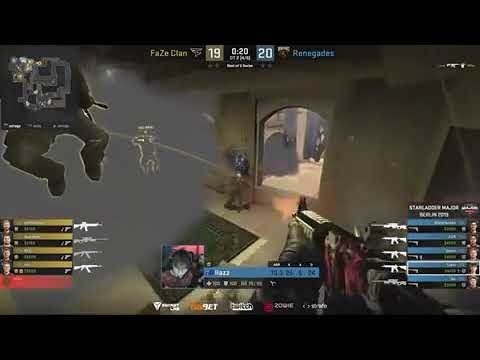 Невероятный клатч от Liazz за 6 секунд. Faze clan против Renegedes!