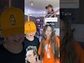 Little @morganwallen and Little @TateMcRae “What I Want” countertop concert #littlewallen