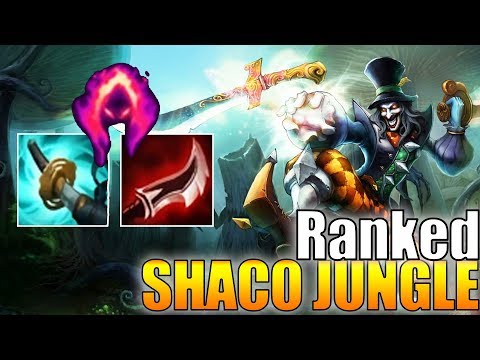 RANKED SHACO JUNGLE! DARK HARVEST ONE-SHOT! - LEAGUE OF LEGENDS