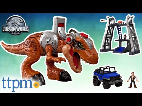 jurassic world t rex imaginext