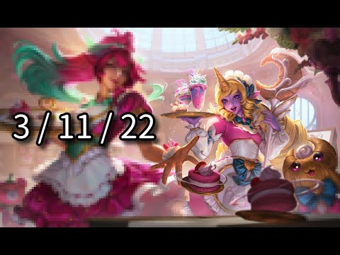 [LOL][SR] Soraka ソラカ vs Morgana モルガナ bot support 3/11/22