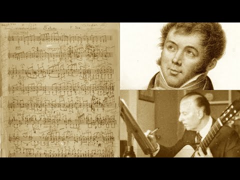Fernando Sor - Study op.29 no.17 played by Abel Carlevaro