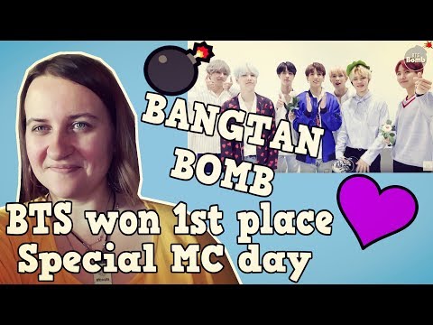[BANGTAN BOMB] BTS won 1st place (Special MC day) @Mcountdown - A.R.M.Y REACTION