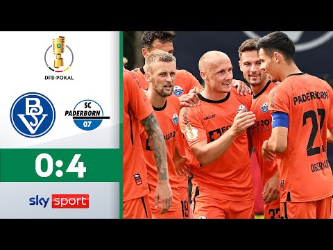 SCP schlägt tapfere Bremer nach Doppelpack! | Bremer SV - SC Paderborn | Highlights | DFB Pokal