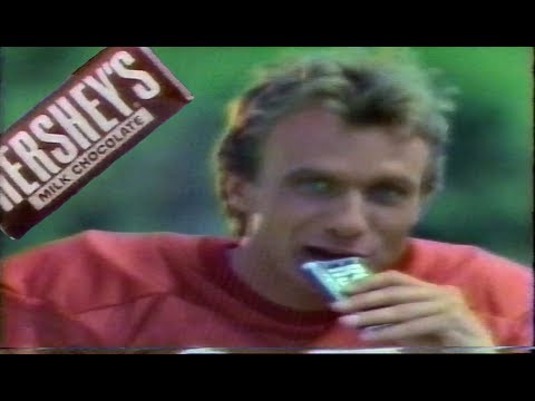 Joe Montana Commercial Hershey's 1985