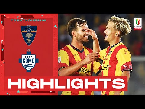 Lecce-Como 1-0 | Almqvist qualifica il Lecce: Gol & Highlights | Coppa Italia Frecciarossa 2023/24