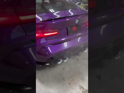 2023 G80 M3 with AWE Cat back exhaust #shorts