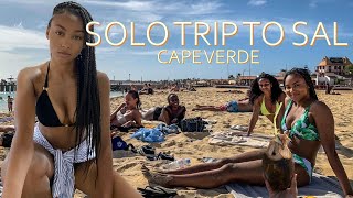 AFRICA ALONE!? | first solo trip ever! | CAPE VERDE TRAVEL VLOG