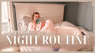 My Florida Night Routine | Get Unready With Me & What I Do To Unwind -- Cozy Night Vlog