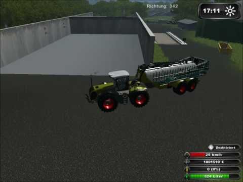 LS 2011-Gülle fahren mit Claas Xerion 5000+Kaweco SG