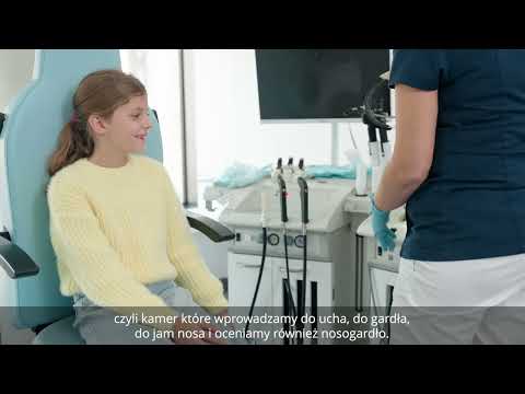 Badania laryngologiczne małego Pacjenta