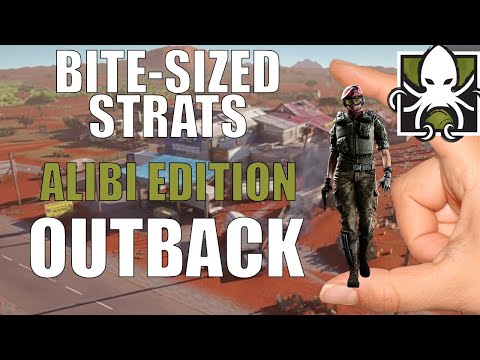 Bite Sized Strats - Alibi on Outback | Rainbow 6: Siege Tutorial