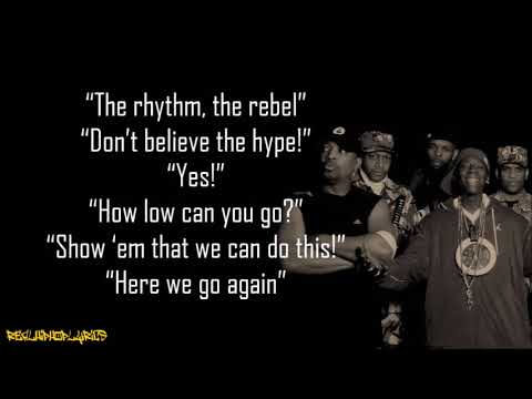 Public Enemy - Brothers Gonna Work It Out (Lyrics)