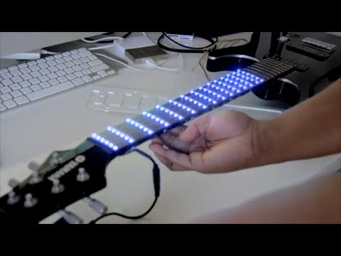 Fret Zealot Test and Install - LED Guitar Strip