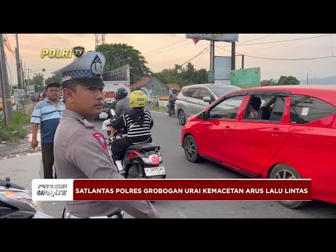 PRESISI UPDATE: SATLANTAS POLRES GROBOGAN URAI KEMACETAN ARUS LALU LINTAS 15/04/2024 21.00 (1/2)