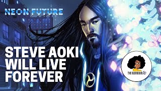 Steve Aoki | Neon Future, Comics and Singularity. PLUS CONTEST!