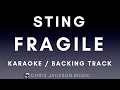 Fragile - Sting - Vocal Backing Track / Karaoke / Instrumental (with backing vox)