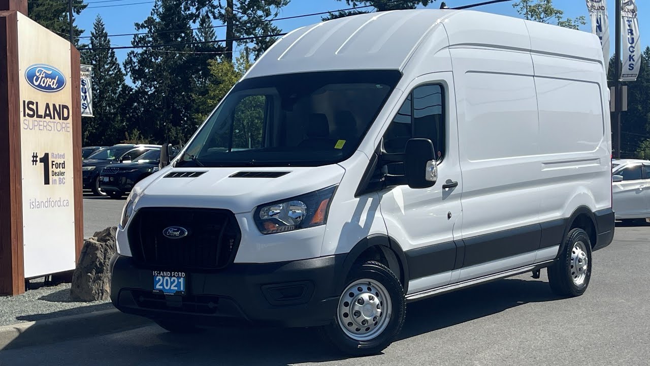 2021 Ford Transit T-350 HR Cargo Van + Privacy Wall, Trailer ...