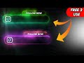 Instagram Neon Logo Instagram Neon Logo Black Screen Neon Instagram Logo No Copyright