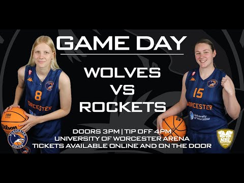 LIVE BASKETBALL - Worcester Wolves vs Reading Rockets WNBL1