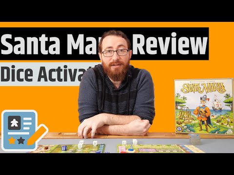 Santa Maria Review - Dice Placement In The New World