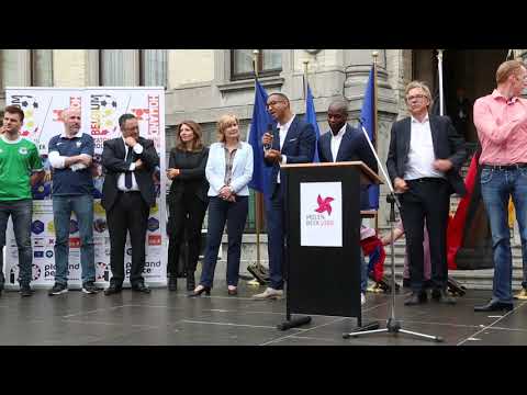 Molenbeek: start Cruyff Court campaign 11 June 2016