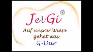 Auf unsrer Wiese gehet was