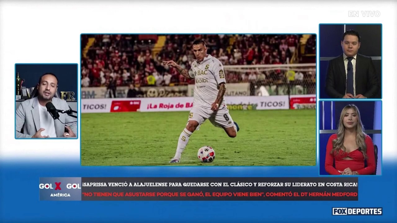 ⚽😯 ¡A PENSAR EN LO QUE VIENE! Alajuelense cayó ante Saprissa | GolXGol
