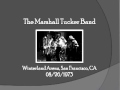 【TLRMC031】 The Marshall Tucker Band  08/26/1973