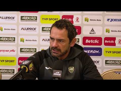 Rekord Bielsko-Biała – GKS Jastrzębie - Konferencja prasowa