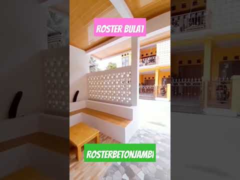 HASIL PASANG ROSTER BULAT#rosterjambi#rosterbeton #rosterjambi #shorts #rosterminimalis #losterbeton