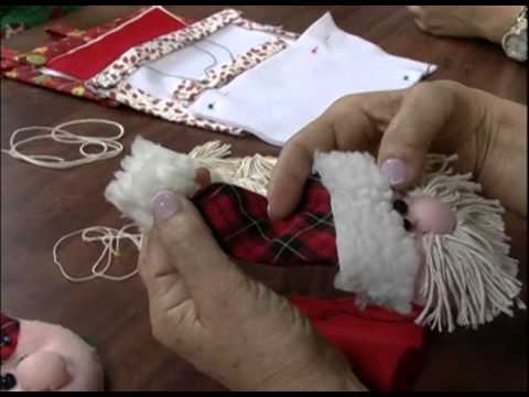 Mulher.com 05/12/2012 Carmem Silvia - Panô de natal 1/2