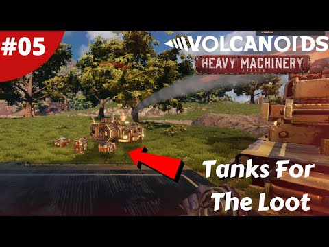 Tanks Have The Best Loot & Drillship Upgrades - Machinery Update - Volcanoids - #05 - Gameplay