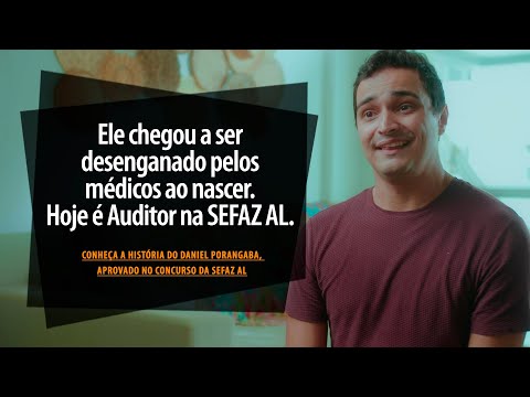 He was given up on by doctors at birth. Today he is an Auditor at SEFAZ AL