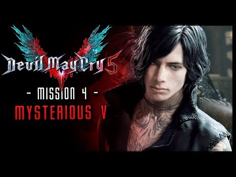 Devil May Cry 5 Walkthrough Part 4 V for Demon Hunter! (PS4 Pro Gameplay)