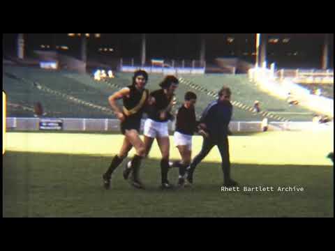 Collingwood Training at MCG, prior to 1973 Finals. Football VFL