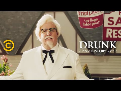 Colonel Sanders: The Origin Story (feat. Steve Agee) - Drunk History