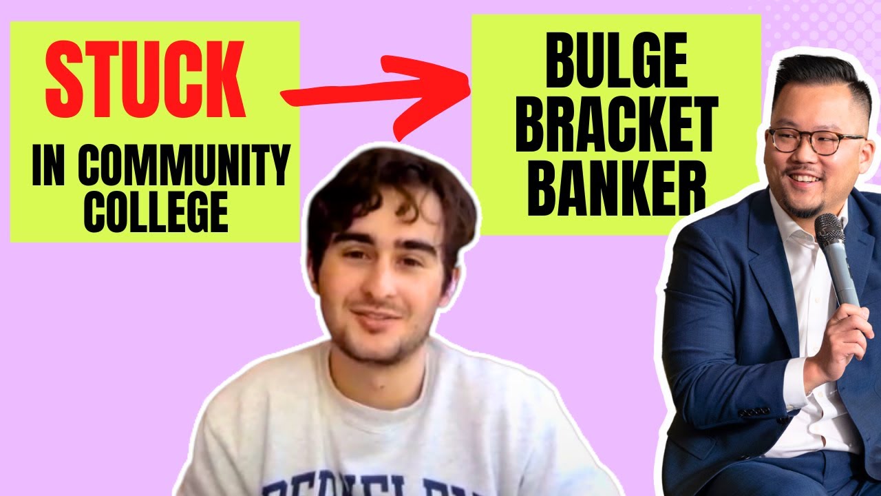 How Leonardo Avoided Being Stuck in Community College and Became a Bulge Bracket Banker