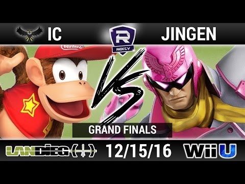 Smash Lounge 77  - Grand Finals - LooK | IC (Diddy Kong) vs Jingen (Captain Falcon)