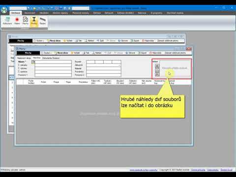 TPV výpočty 9 - načítání výpalků z dxf souborů