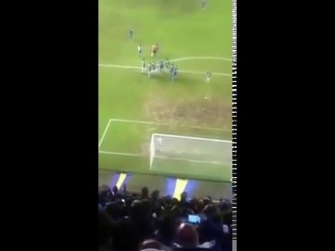 Golazo de Tevez desde la tribuna. 6-2 a Deportivo Cali