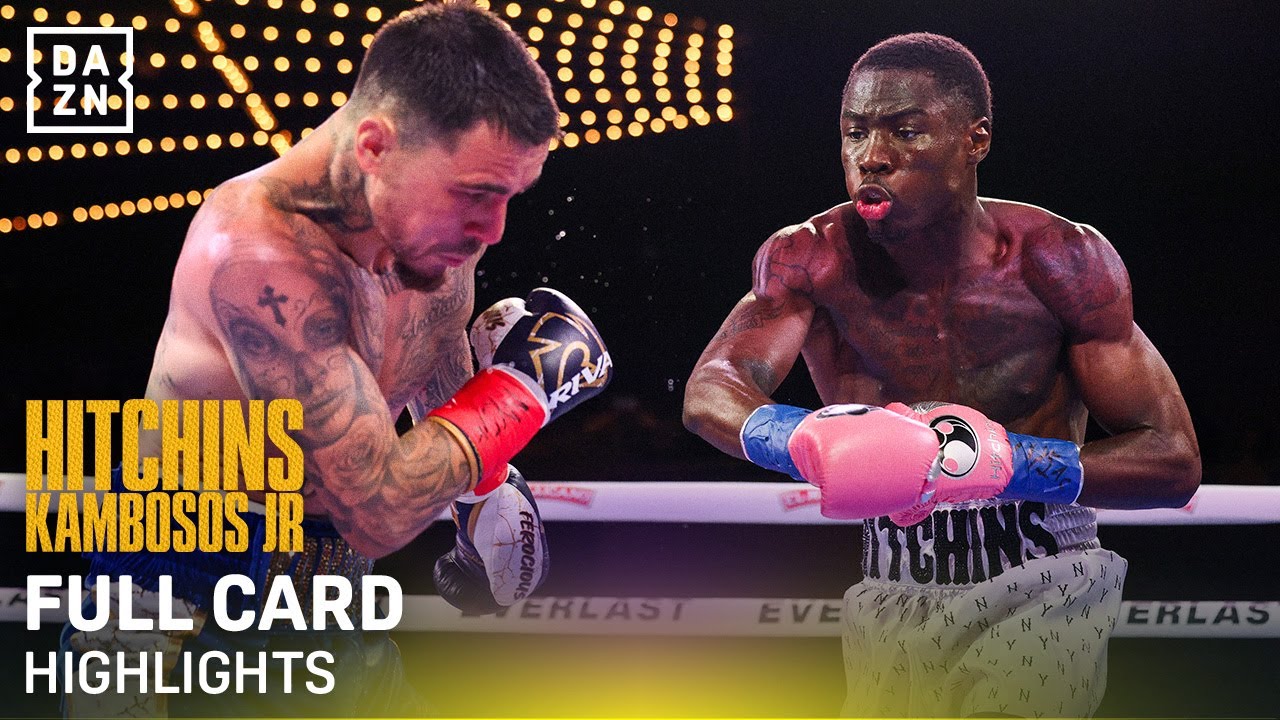 Richardson Hitchins vs. George Kambosos Jr. | FULL CARD HIGHLIGHTS