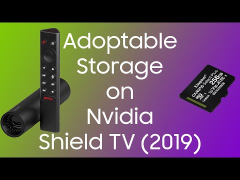 How to use Adoptable Storage on the NVIDIA Shield TV (2019) [VIDEO]