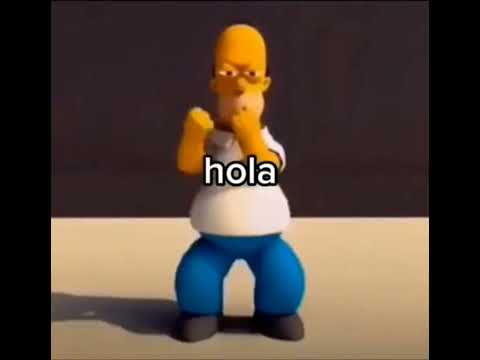 Homero diciendo hola 😀