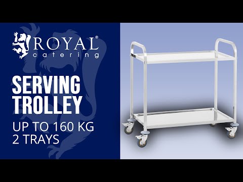 video - Serving Trolley - 2 Trays - up to 160 kg