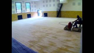 preview picture of video 'Allcourt Floor Restoration, Inc. West Valley Central School Summer 2014'