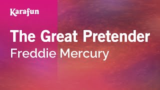 Karaoke The Great Pretender - Freddie Mercury *